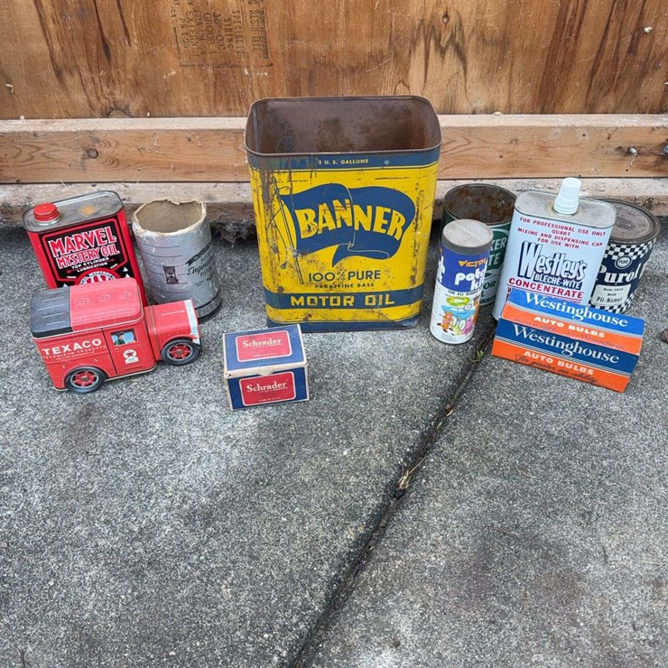Vintage Tin Assortment