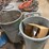 #4603-•-rolling-garbage-can-with-(2)-poly-barrels-image-3