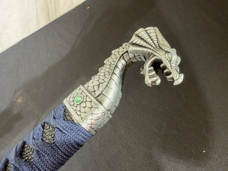 #36167-•-blue-handled-dragon-katana-image-8