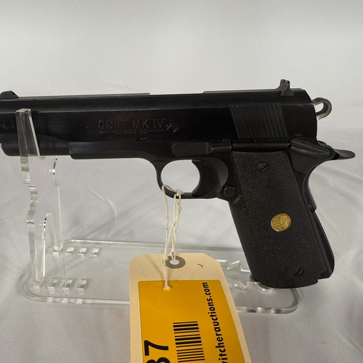 #37 • Colt MK IV Series 80 38 Auto Pistol FR04408E