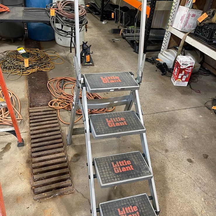 #4594 • Little Giant Aluminum Step Stool Ladder