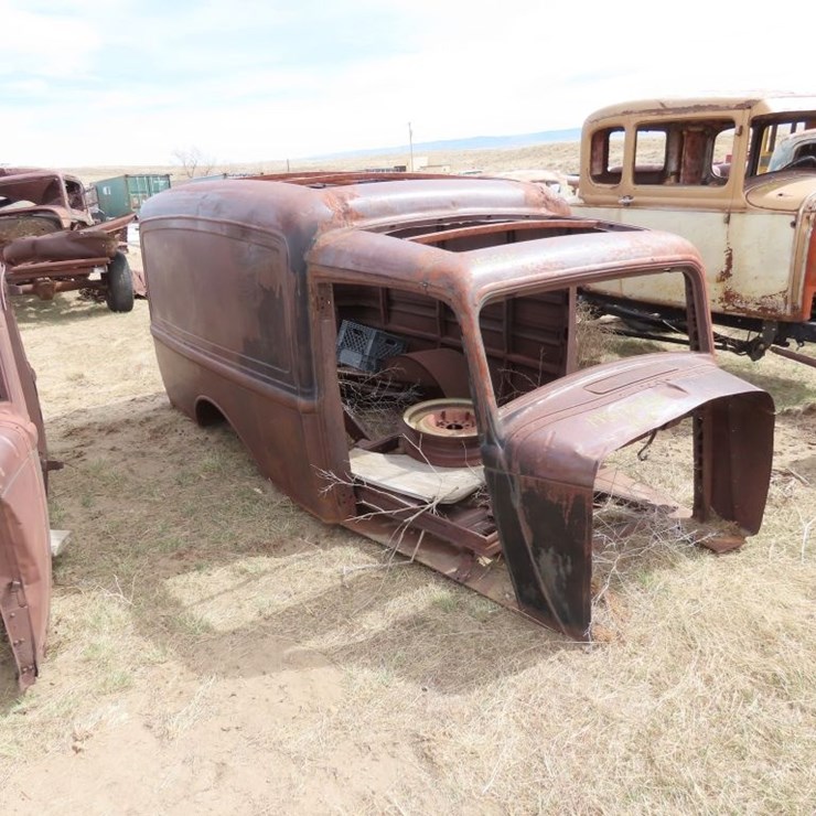 RARE 1934 Dodge Humpback Panel Delivery