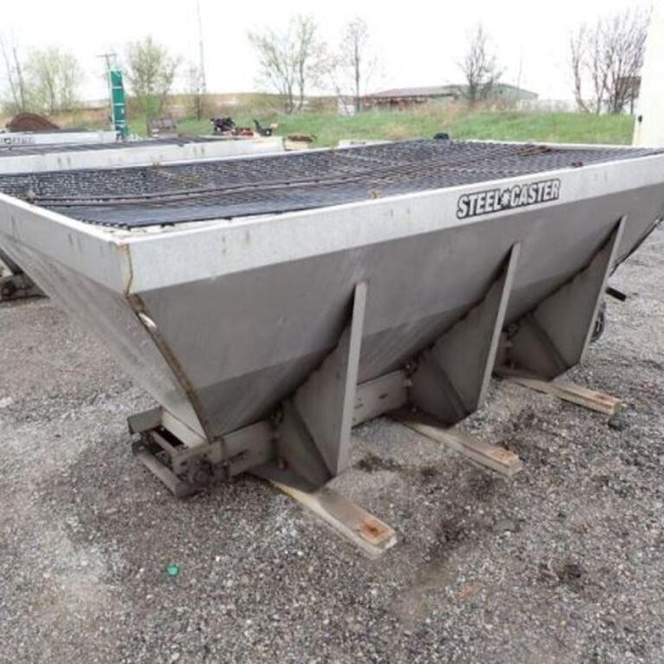 Fisher 9 Ft Stainless Truck Mounted Salter/Sander