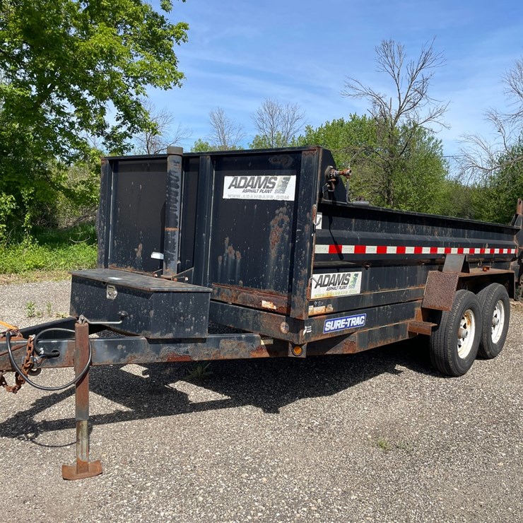#4527 • 2014 Sure-Trac Dump Trailer
