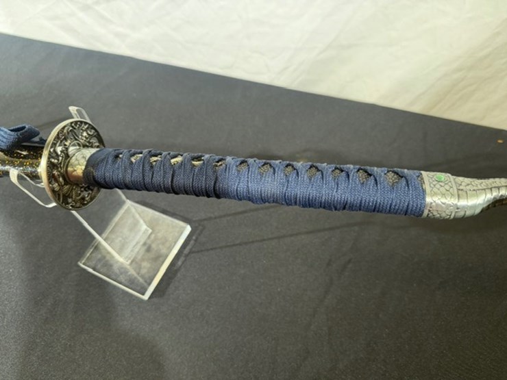 #36167-•-blue-handled-dragon-katana-image-9