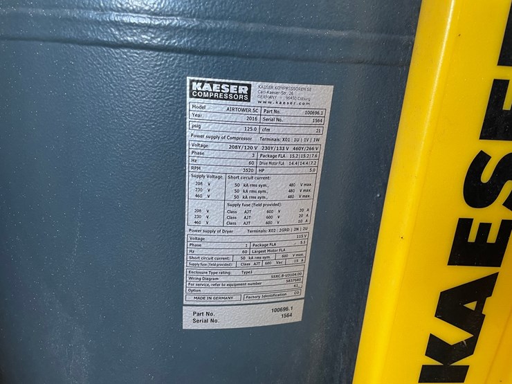 #4539-•-kaeser-airtower-5c-compressor-image-6