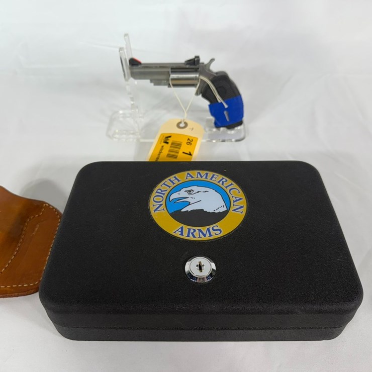 #1 • North American Arms Black Widow 22LR Revolver BW13159