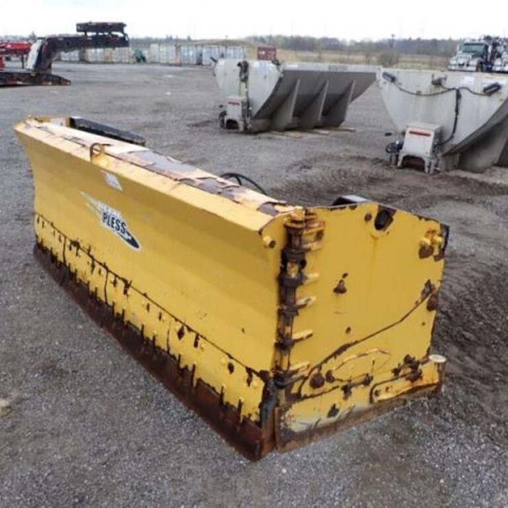 Metal Pless 8-12 Ft Live Edge Snow Plow AGH083013L