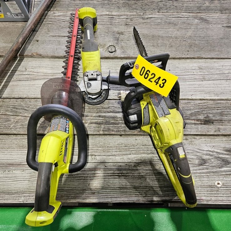 #6243 • Ryobi 18v Cordless Power Tools