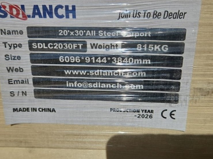 #651-•-new-sdlanch-20'-x-30'-all-steel-carport-image-2
