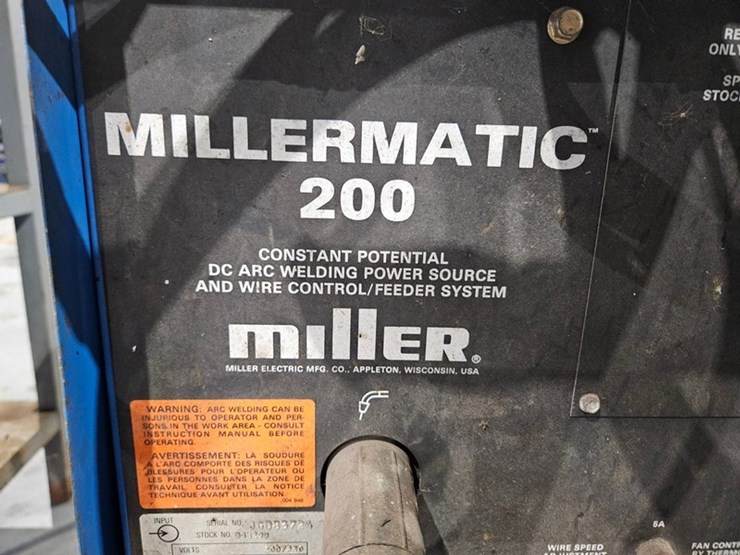 #6191-•-miller-millermatic-200-welder-image-11