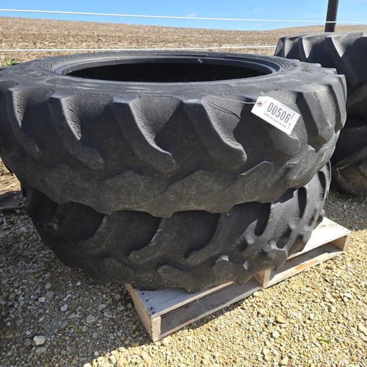 #506 • (2) FIRESTONE 380/85R34 TRACTOR TIRES