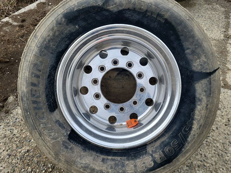 (2)-445/50r22.5-tires-w/aluminum-rims---tag-#1232-image-9