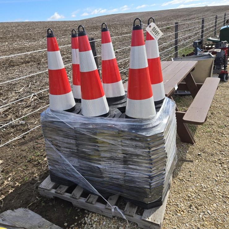 #491 • (125) NEW SDLANCH TRAFFIC CONES