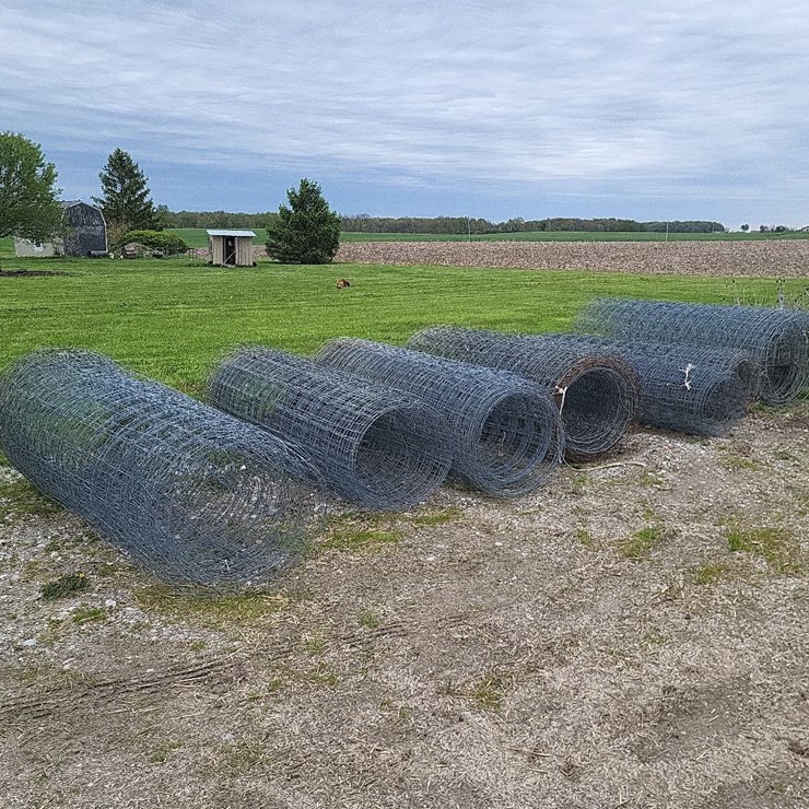 1500' +/-  of Deer/Elk Fence w/(4) Gates
