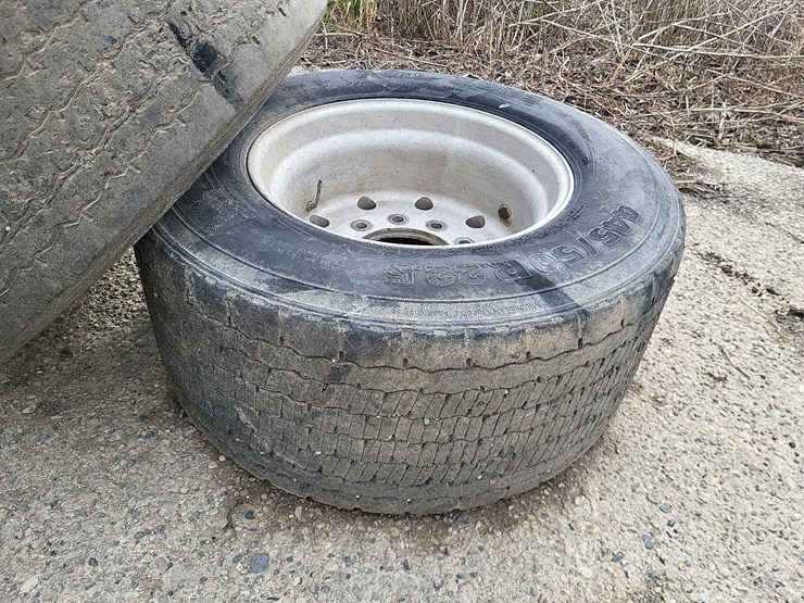 (2)-445/50r22.5-tires-w/aluminum-rims---tag-#1234-image-5