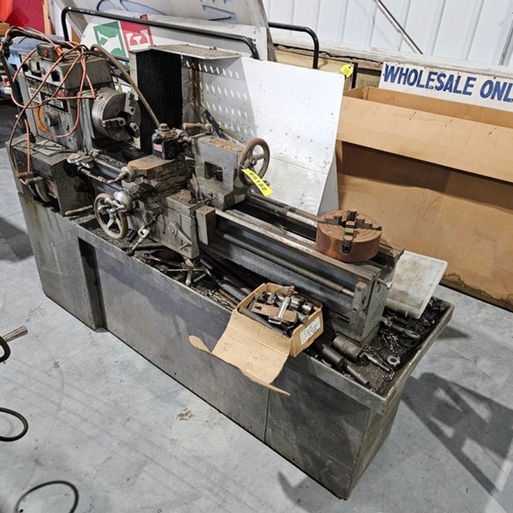#6182 • South Bend Fourteen Industrial Metal Lathe