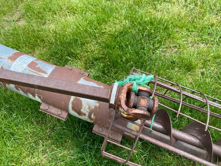 hutchison-6”x40’-transport-auger-with-hopper,-540-pto-image-5