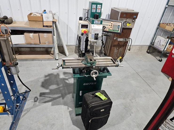 #6180-•-2018-grizzly-g0759-mill/drill-w/-stand-&-dro-image-7