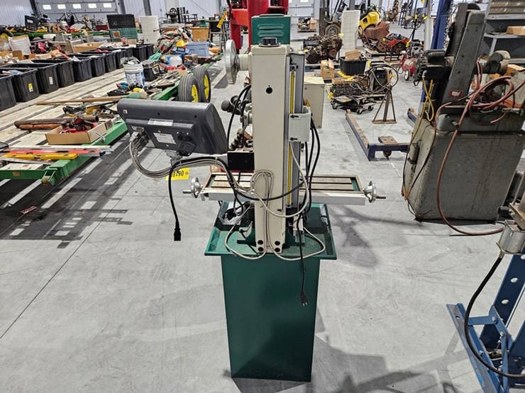 #6180-•-2018-grizzly-g0759-mill/drill-w/-stand-&-dro-image-4