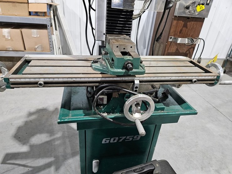 #6180-•-2018-grizzly-g0759-mill/drill-w/-stand-&-dro-image-9