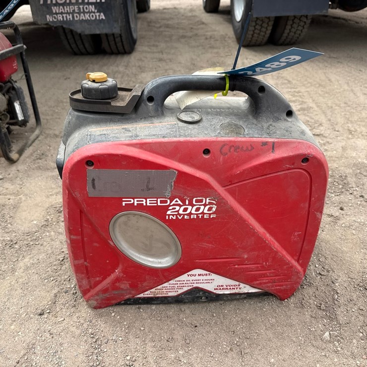 #2489 • Predator 2000 Inverter Generator
