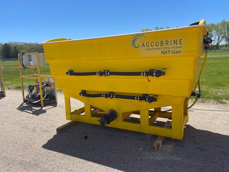 #8760-•-accubrine-brine-maker-with-tank,-valves-and-electric-motor-image-1