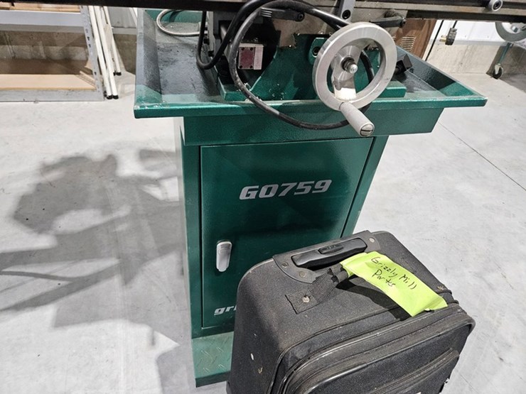 #6180-•-2018-grizzly-g0759-mill/drill-w/-stand-&-dro-image-8
