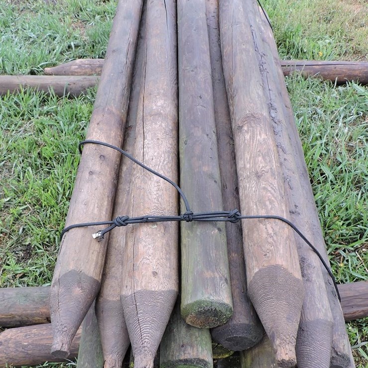 TREATED WOOD DRIVER POSTS