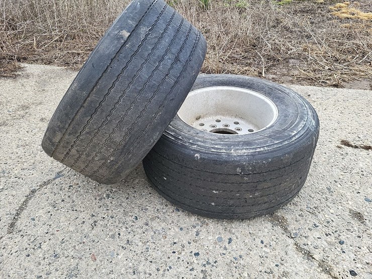 (2)-445/50r22.5-tires-w/aluminum-rims---tag-#1235-image-10