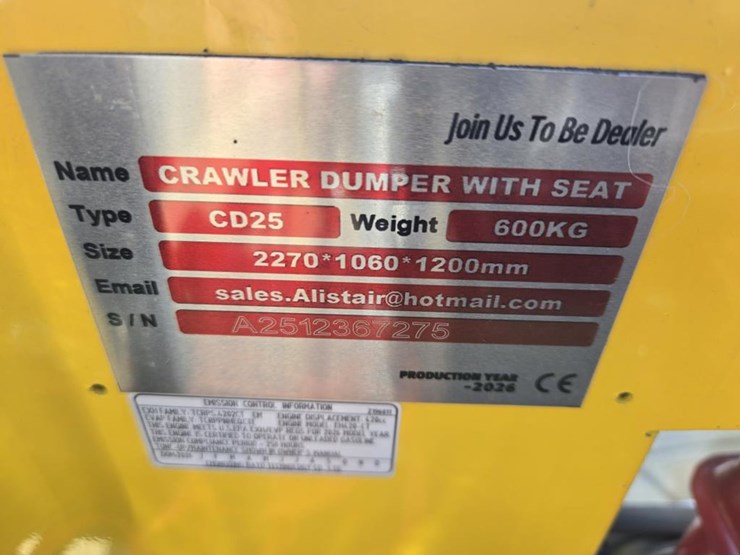 #663-•-new-sdlanch-cd25-crawler-dumper--ride-on-image-2