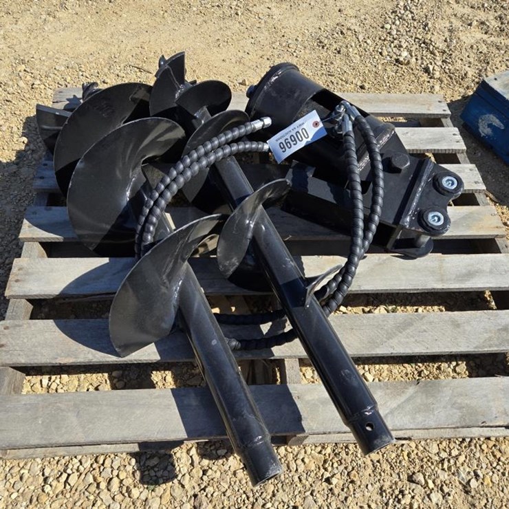 #696 • NEW SDLANCH MINI EXCAVATOR AUGER DRIVE