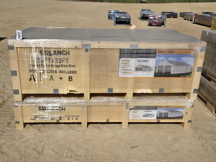 #672-•-new-sdlanch-25'-x-33'-double-garage-metal-shed-image-1