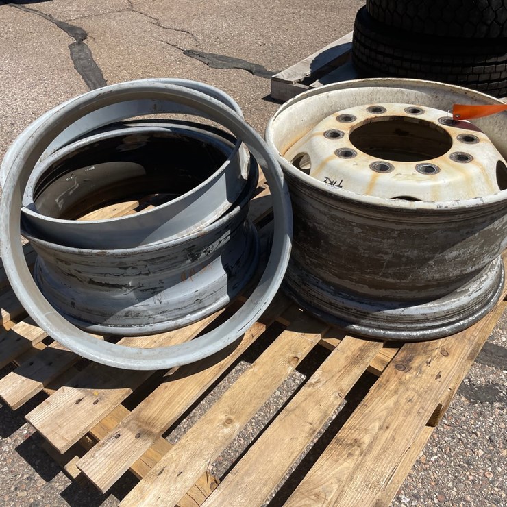 #8790 • (2) Steel RIms and (2) Spacers