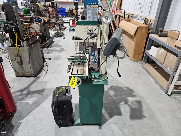 #6180-•-2018-grizzly-g0759-mill/drill-w/-stand-&-dro-image-2