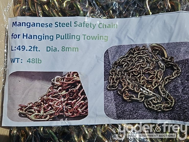 unused-manganese-steel-safety-chain-fo-hanging/pulling/towing,-49.2'-image-1