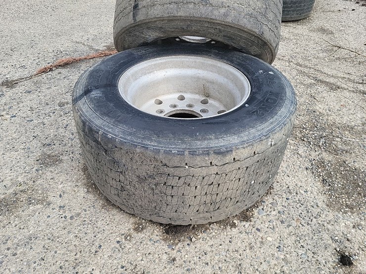 (2)-445/50r22.5-tires-w/aluminum-rims---tag-#1234-image-6