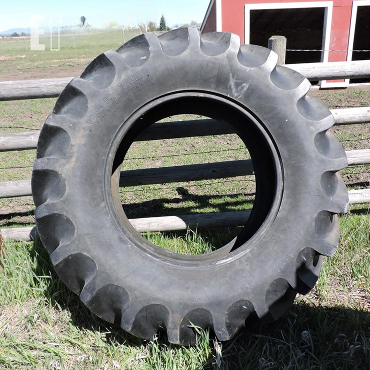 ROYAL, 18.4-30 REAR TRACTOR TIRE, GOOD CONDITION