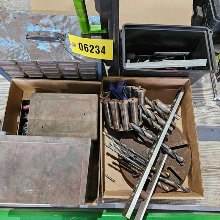#6234 • Assorted Metal Working Tools