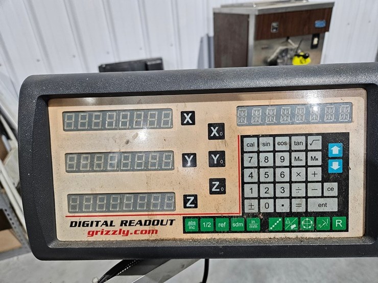 #6180-•-2018-grizzly-g0759-mill/drill-w/-stand-&-dro-image-15