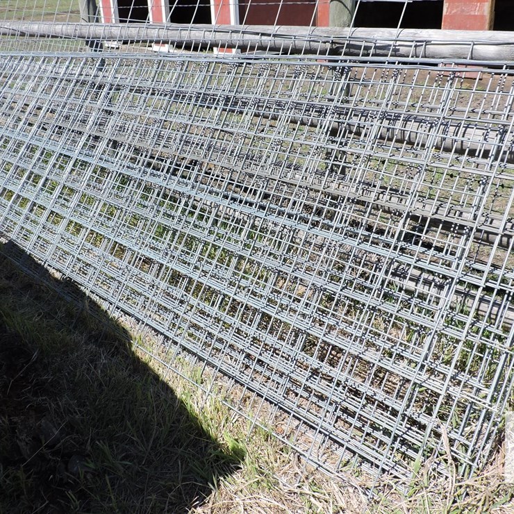(6) 50” X 16’ WIRE STOCK PANELS, NEW