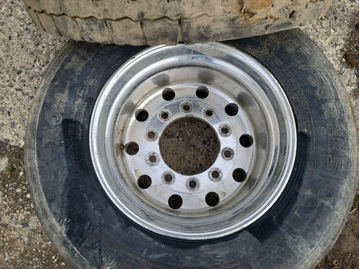 (2)-445/50r22.5-tires-w/aluminum-rims---tag-#1232-image-7