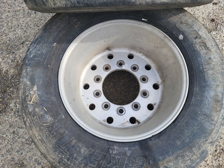(2)-445/50r22.5-tires-w/aluminum-rims---tag-#1233-image-5
