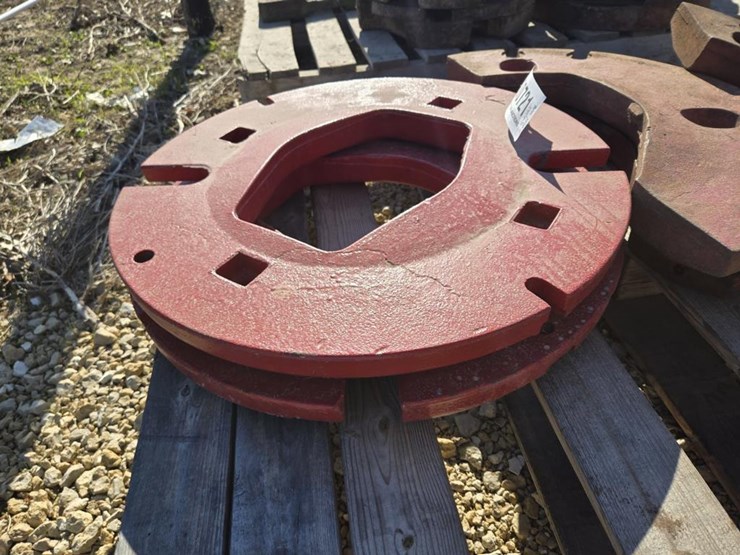 #721-•-(2)-ih-full-wheel-weights-&-(4)-1/2-wheel-weights-image-2