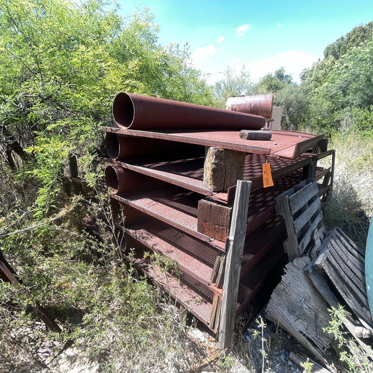 #1058 • Metal Panels of Mexican Border Wall