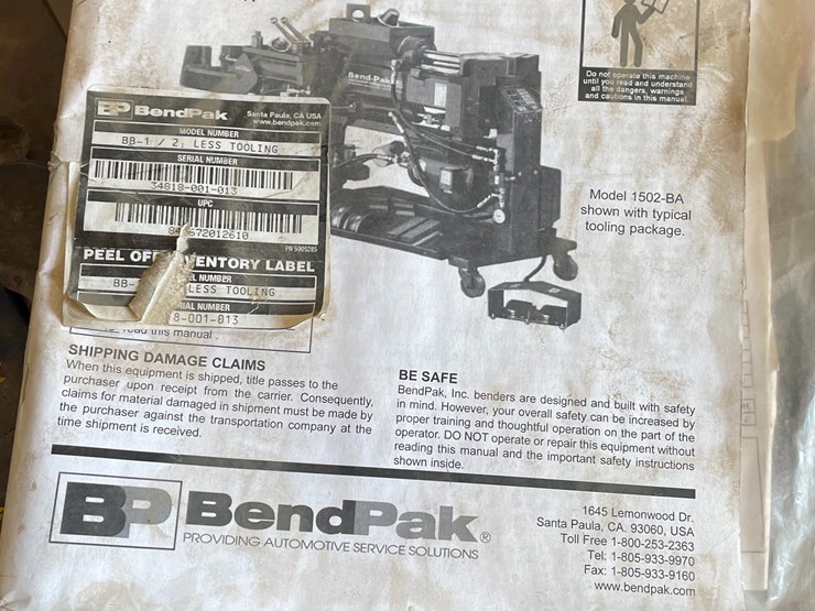 #1012-•-bendpak-tubing-bender-image-8
