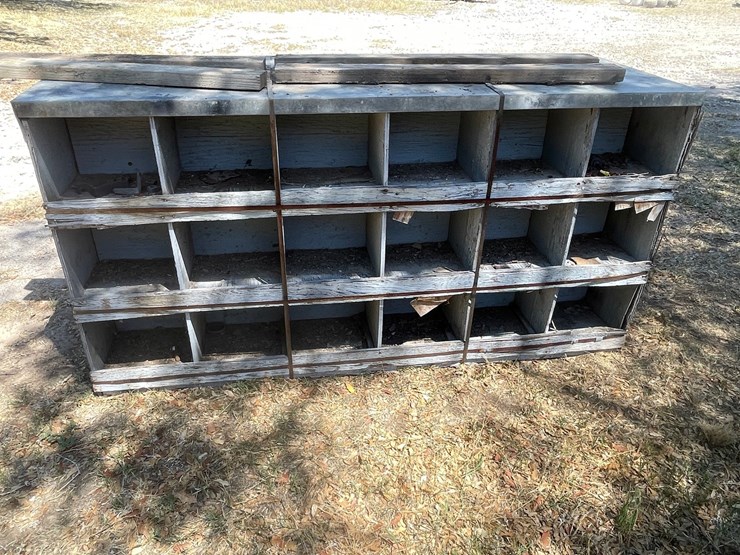 #1076-•-wooden-3-tier-shelving-with-individual-cubbies-image-2