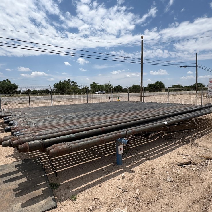 (1,798 FT X $) (58 JTS) of unused 4-1/2” G105 drill pipe