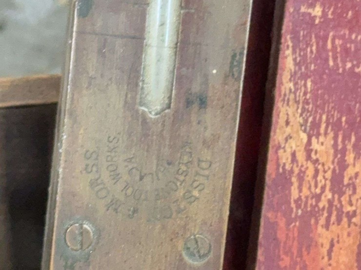 primitive-farm-tools-&-wrench-lot-w/-acme-seeder,-allis-chalmers,-bell-&-hand-tools-image-14