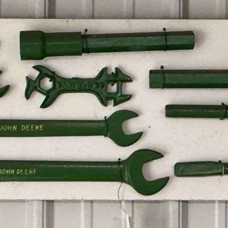 John Deere and Van Brunt Implement Wrenches